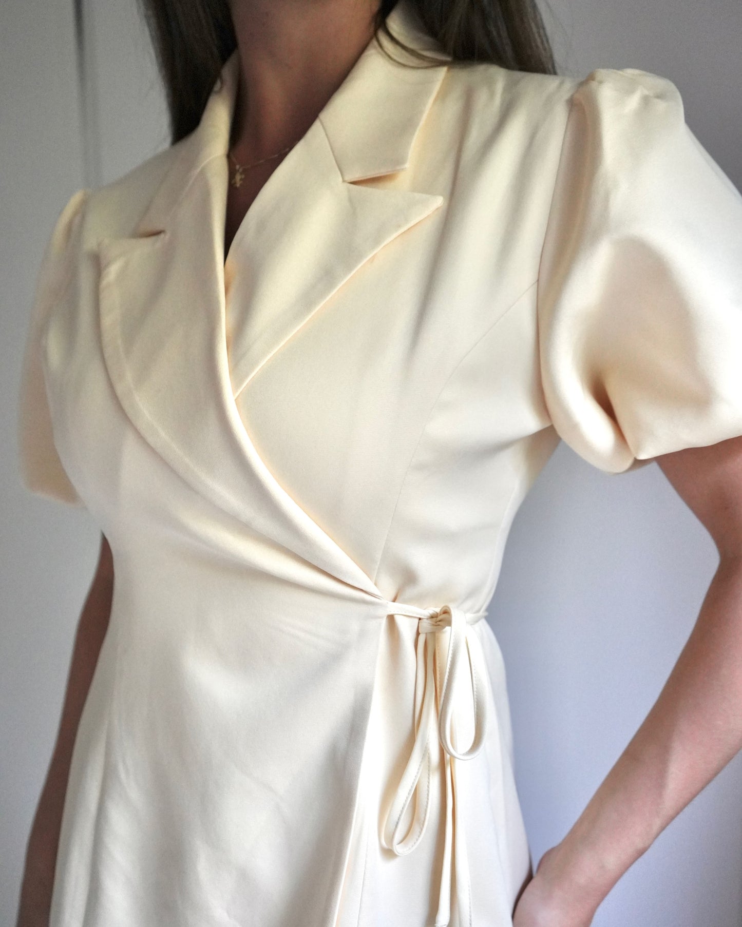 Blazer Wrap Kleid