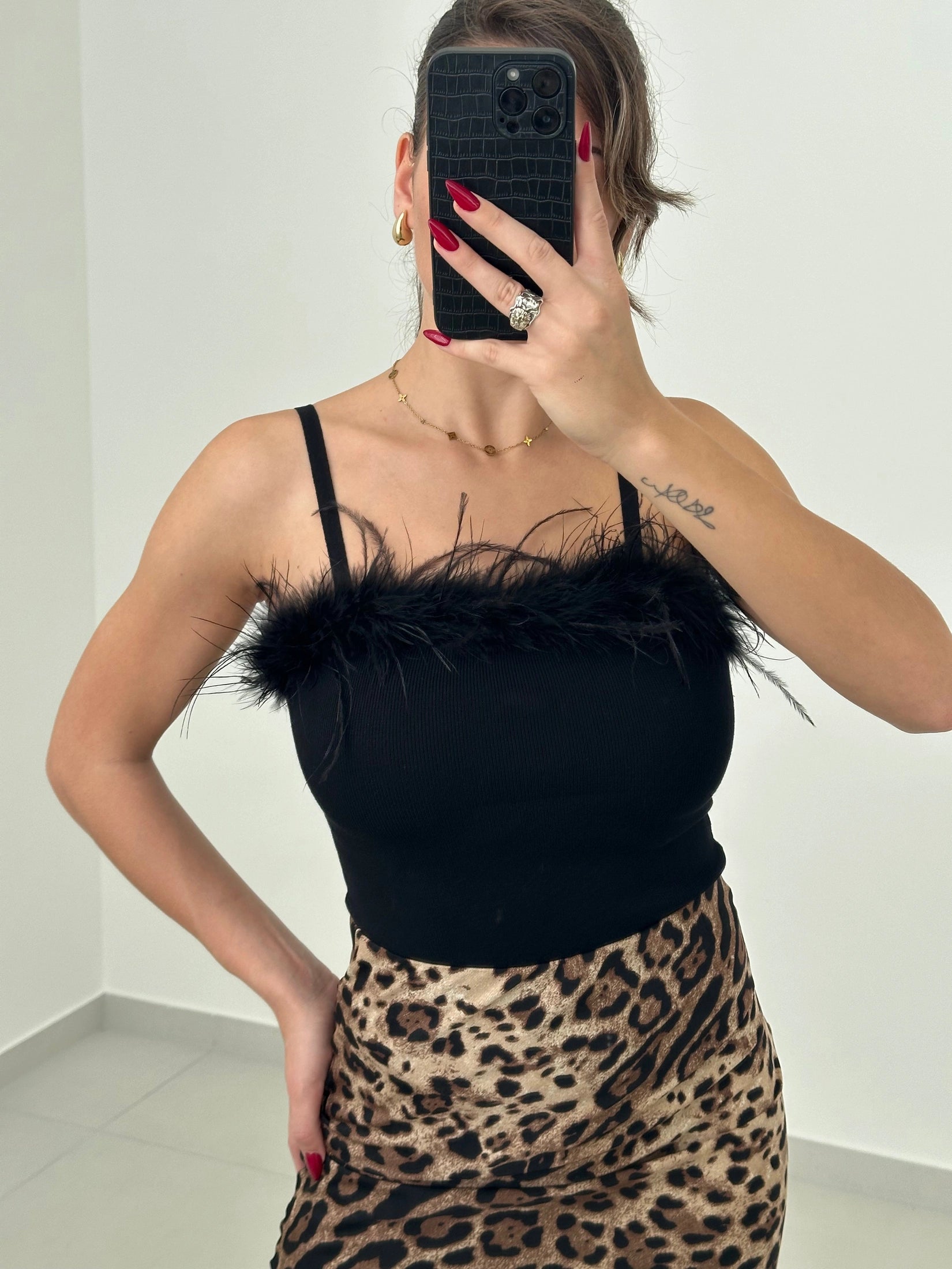 Feder Detail Top - Saint Lys