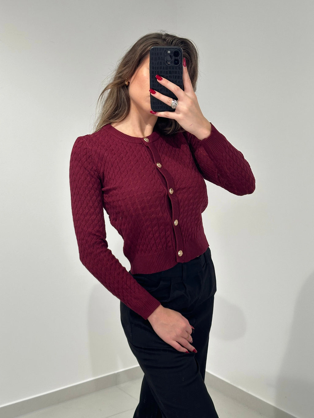 Golden Grace Cardigan - Saint Lys