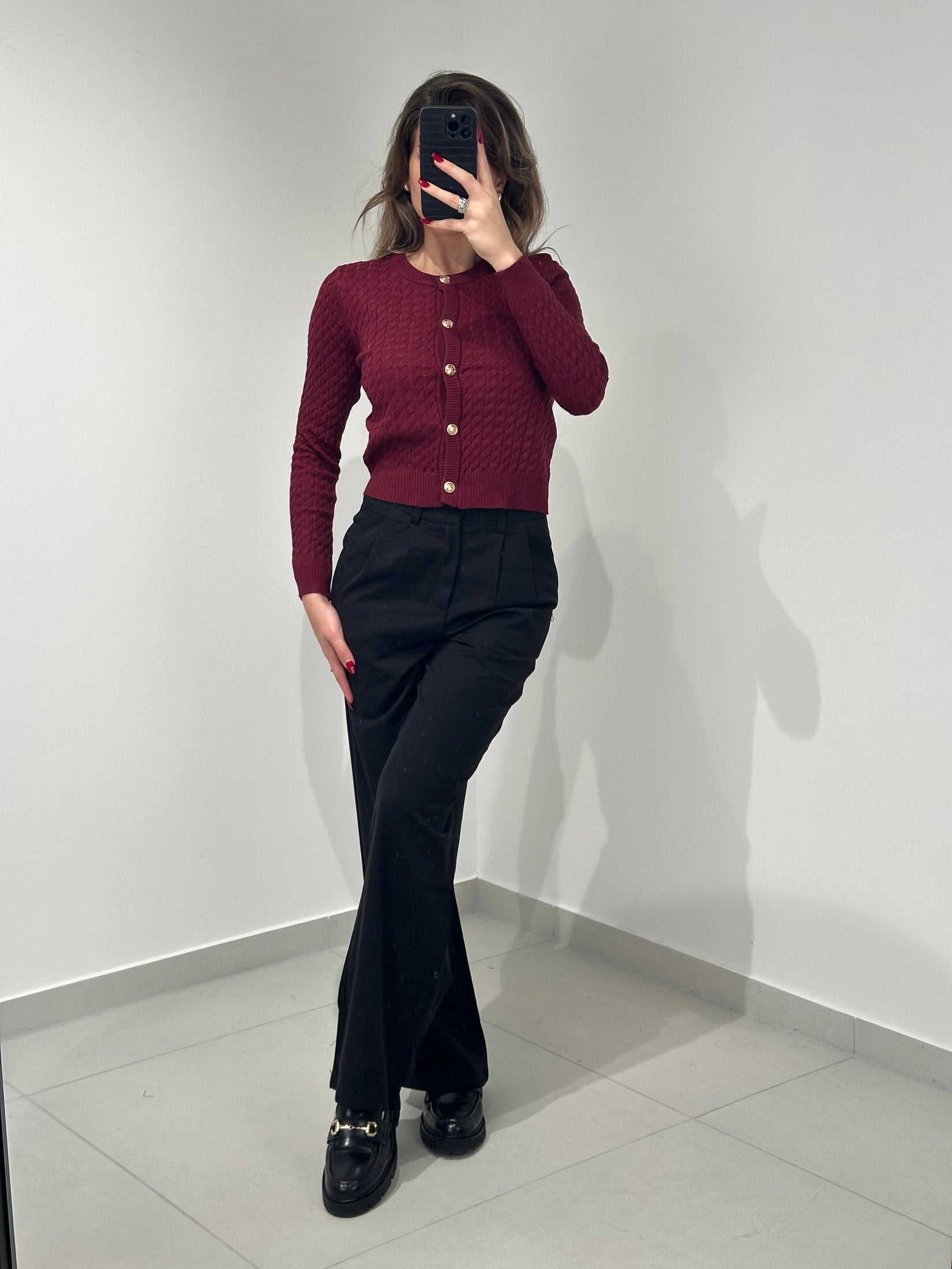 Golden Grace Cardigan - Saint Lys