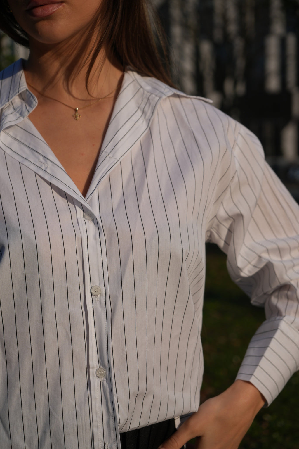 Open-Back Bluse - Saint Lys