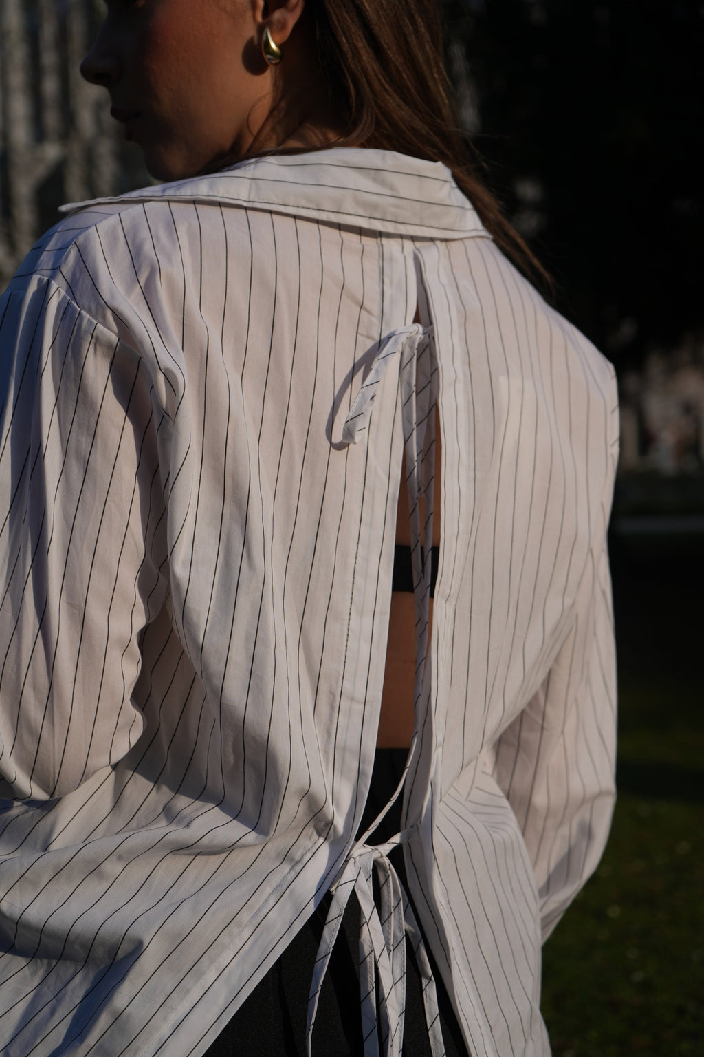 Open-Back Bluse - Saint Lys