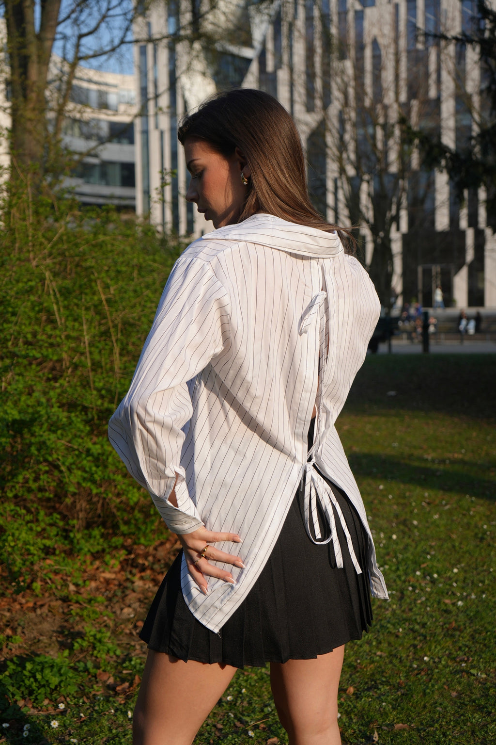 Open-Back Bluse - Saint Lys