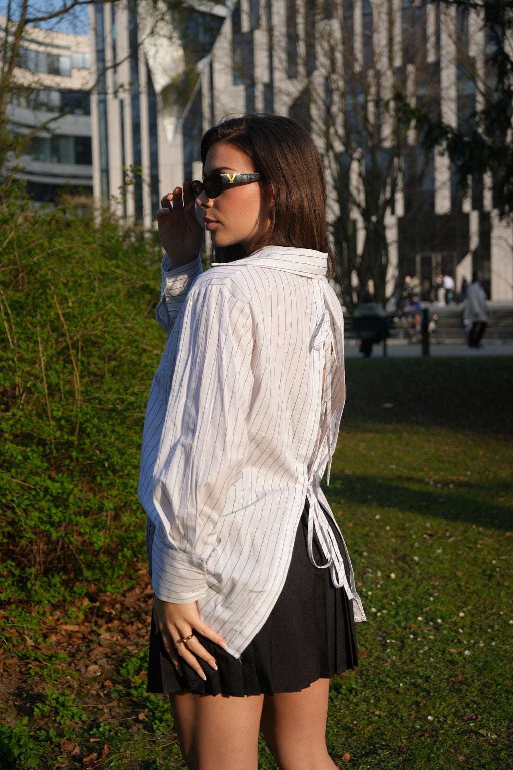 Open-Back Bluse - Saint Lys
