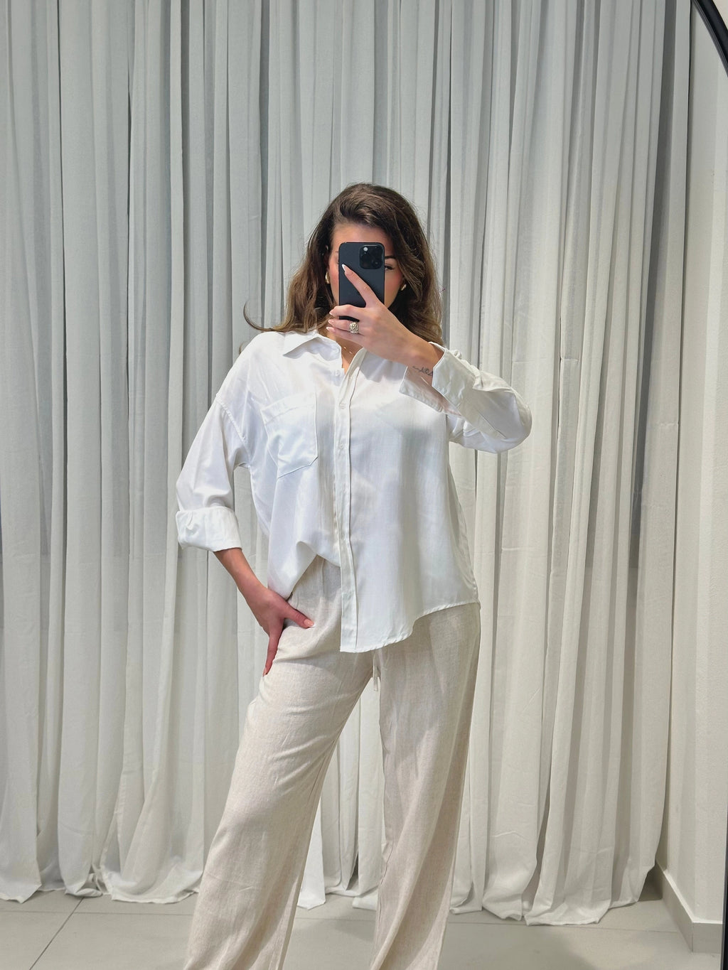 Basic Oversize Bluse - Saint Lys