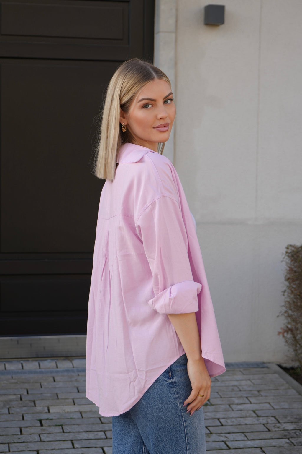 Basic Oversize Bluse - Saint Lys