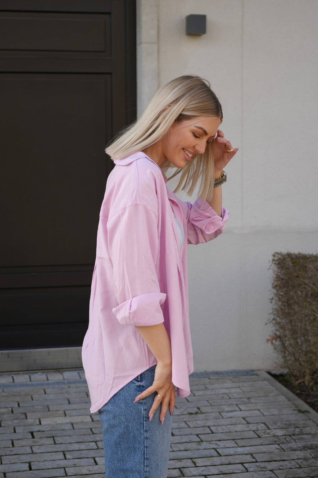 Basic Oversize Bluse - Saint Lys