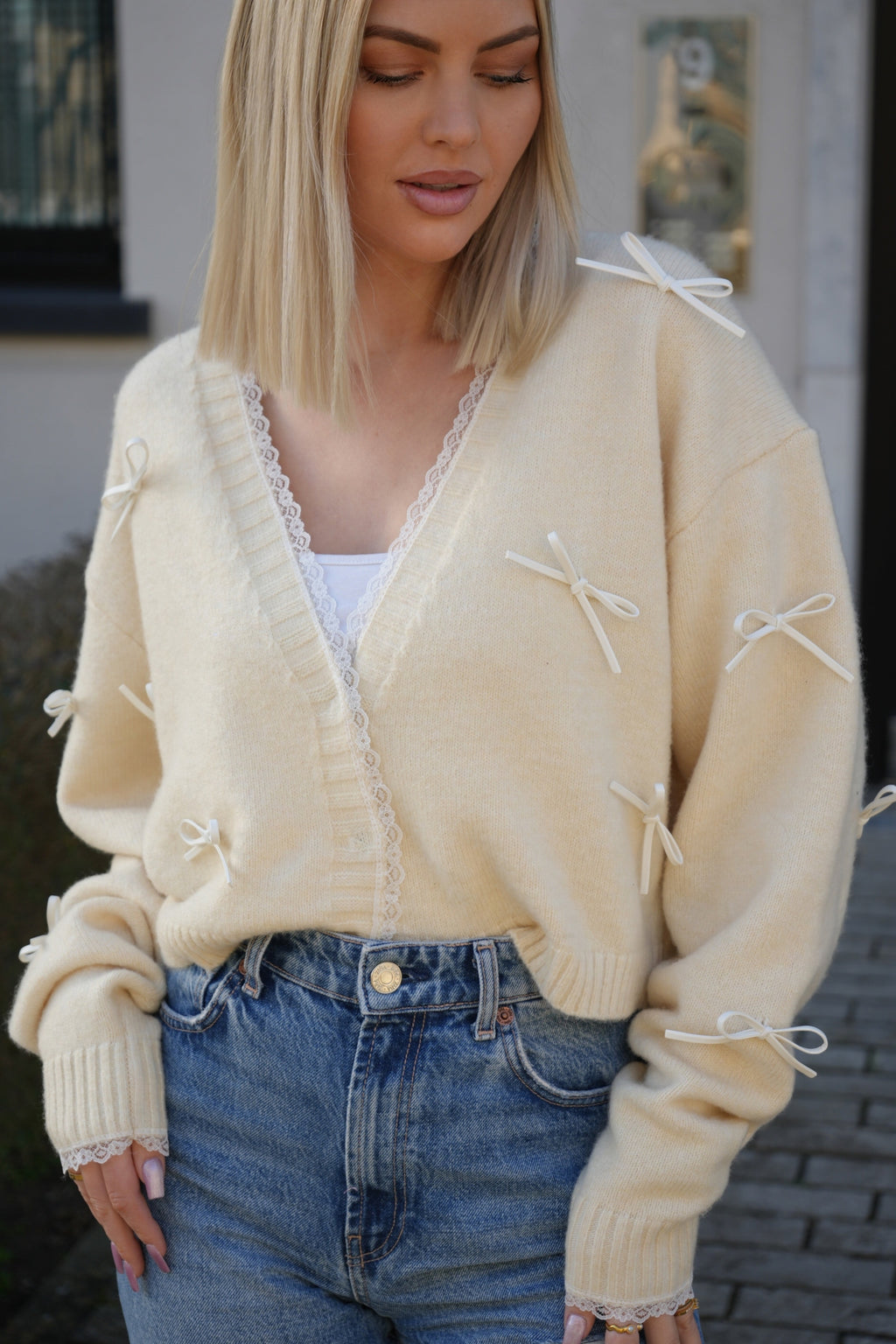 Lace Bow Knit - Saint Lys