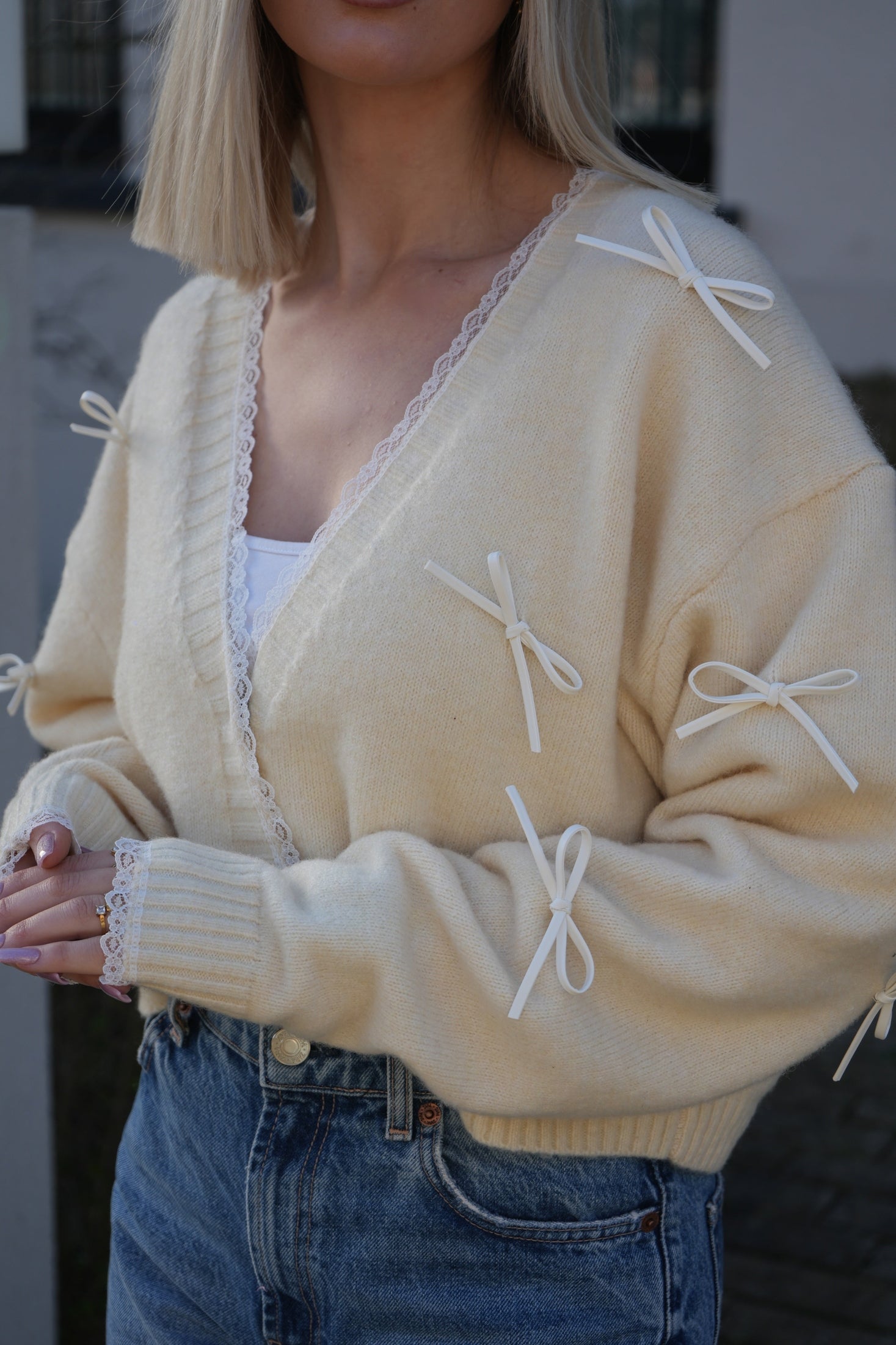 Lace Bow Knit - Saint Lys