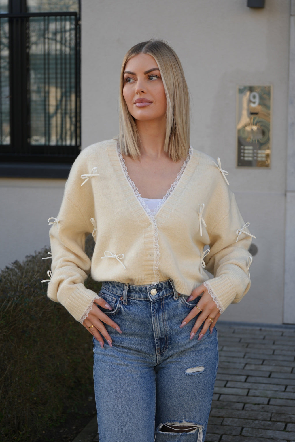 Lace Bow Knit - Saint Lys