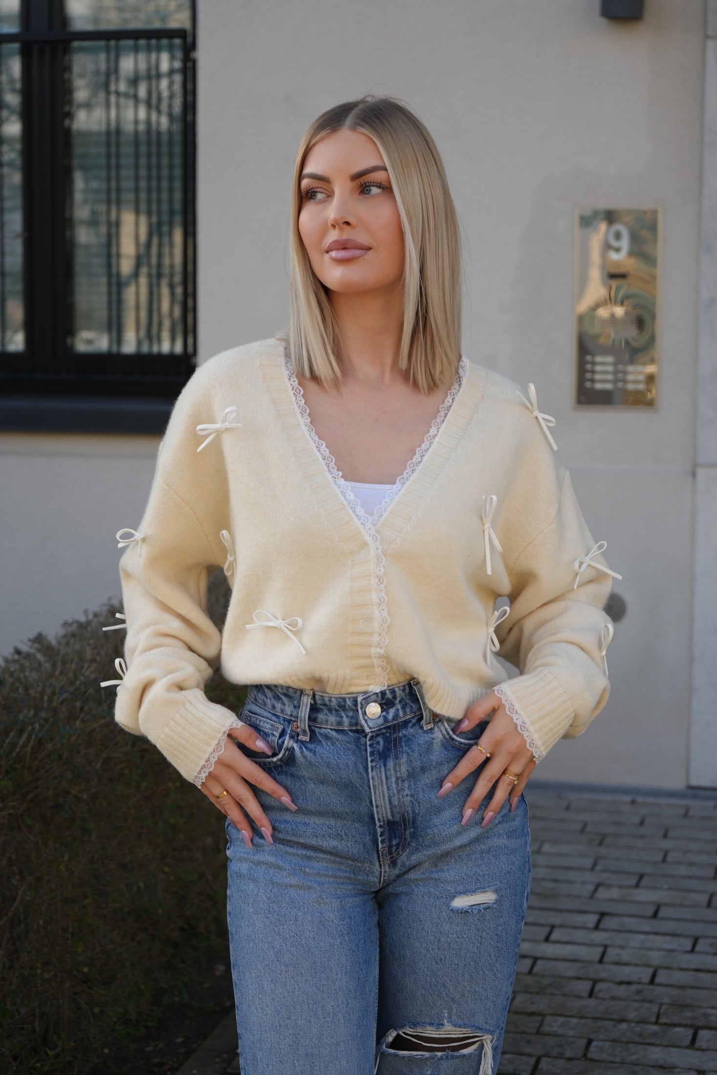 Lace Bow Knit - Saint Lys