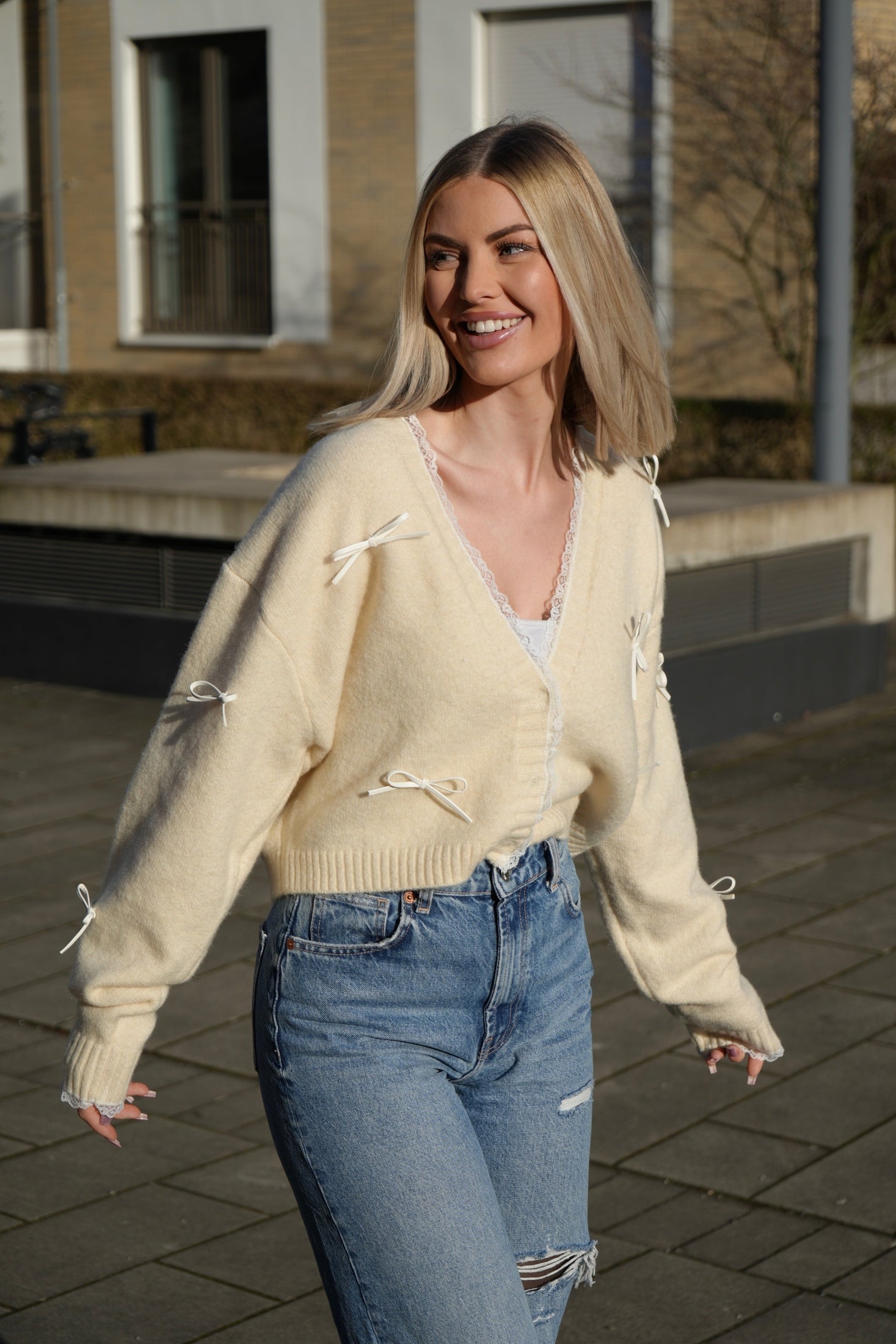 Lace Bow Knit - Saint Lys