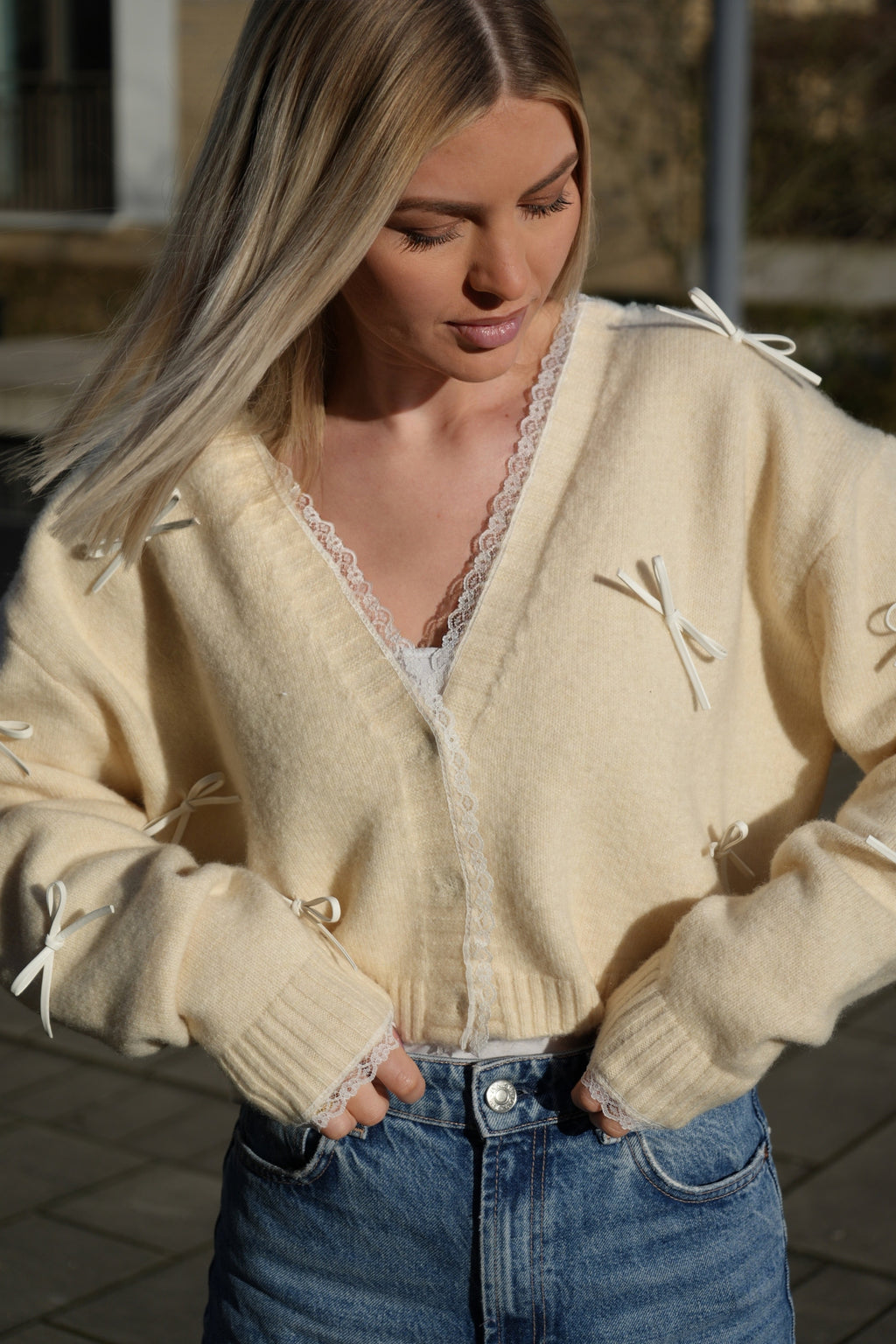 Lace Bow Knit - Saint Lys