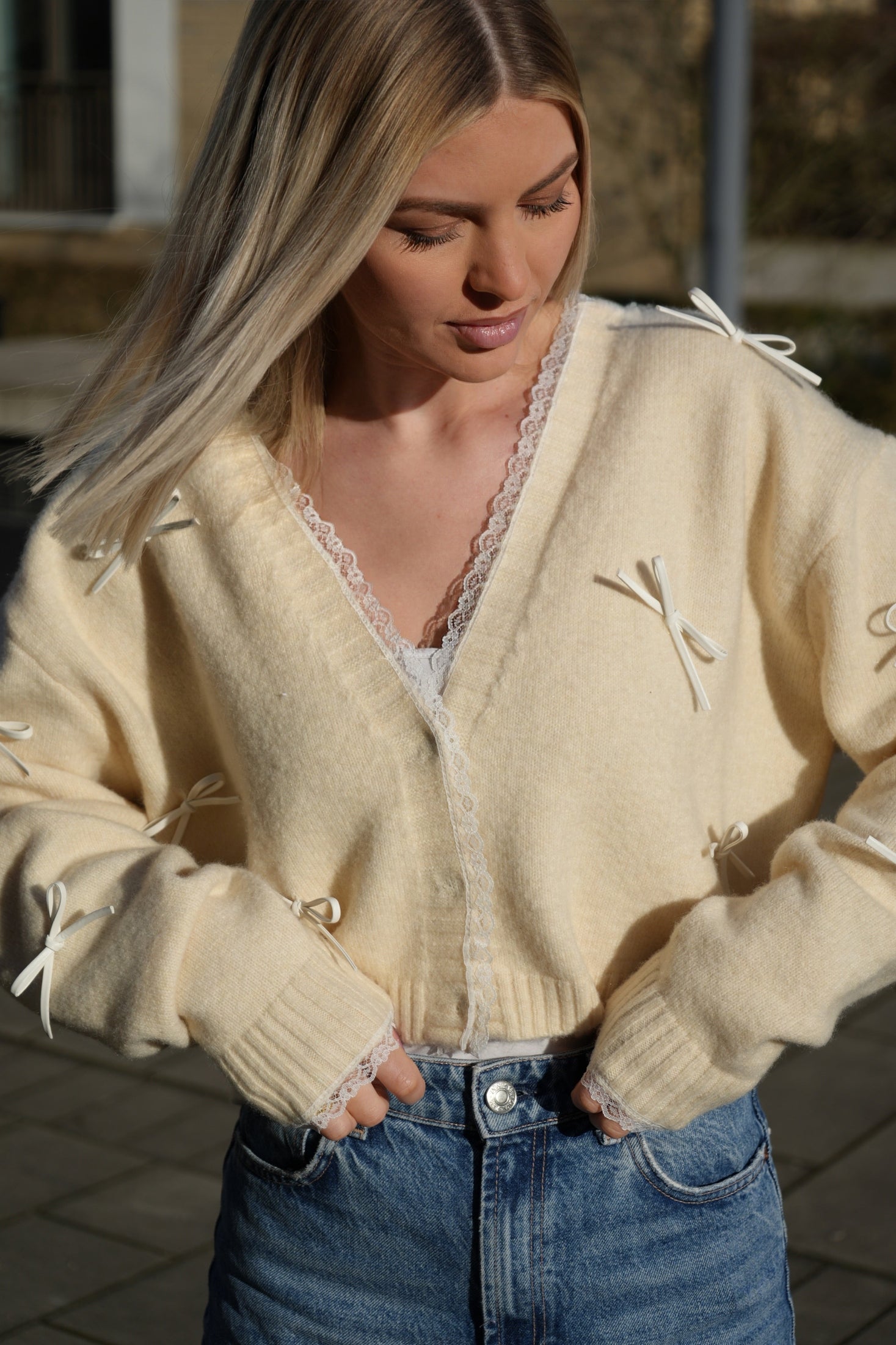 Lace Bow Knit - Saint Lys
