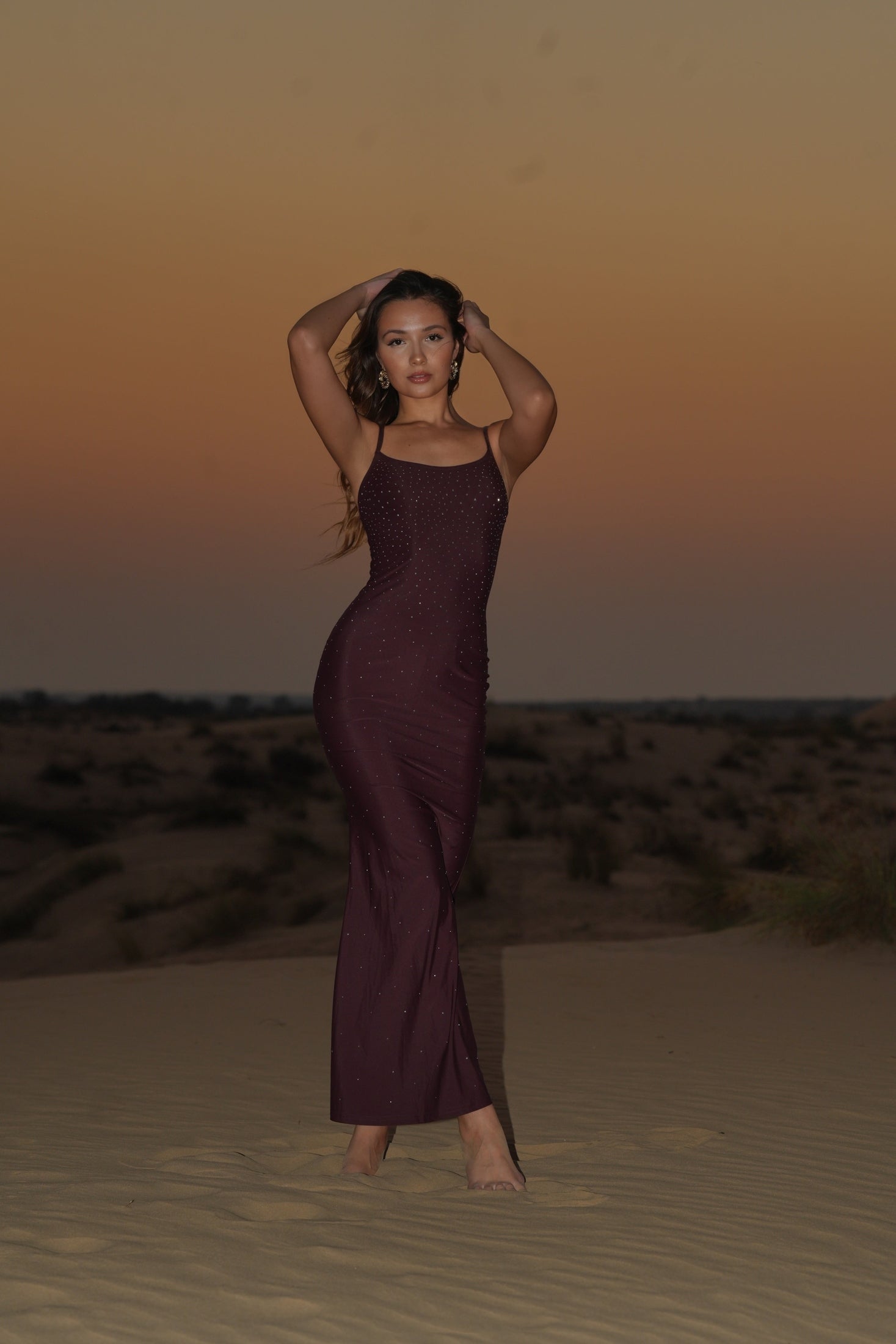 Midnight Sparkle Dress - Saint Lys