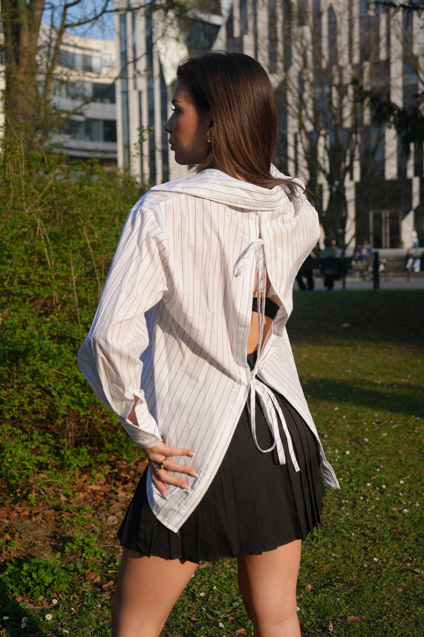 Open-Back Bluse - Saint Lys