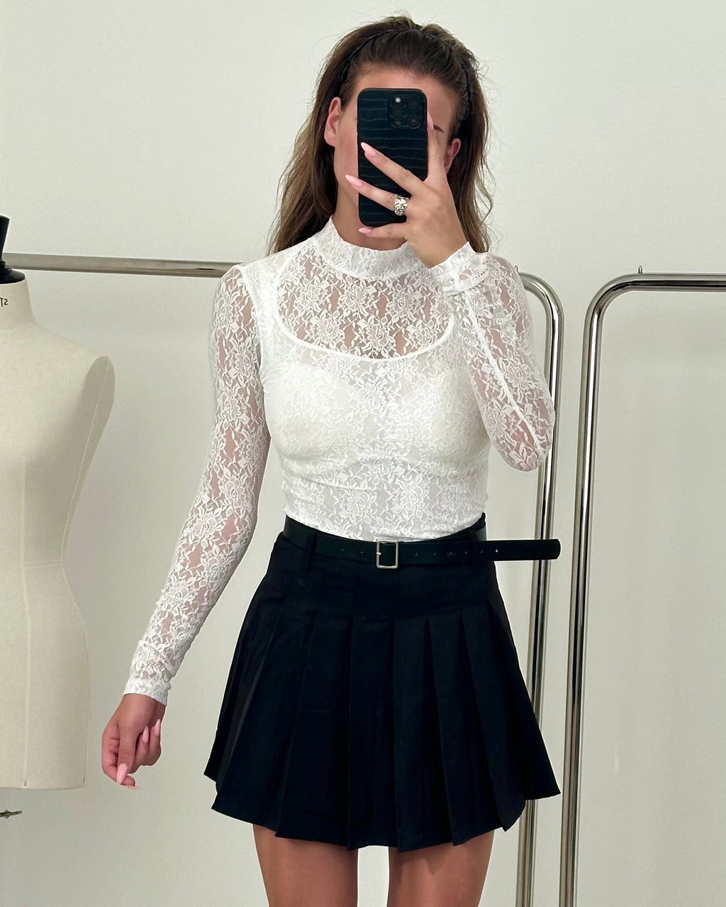 Sheer Lace Top - Saint Lys