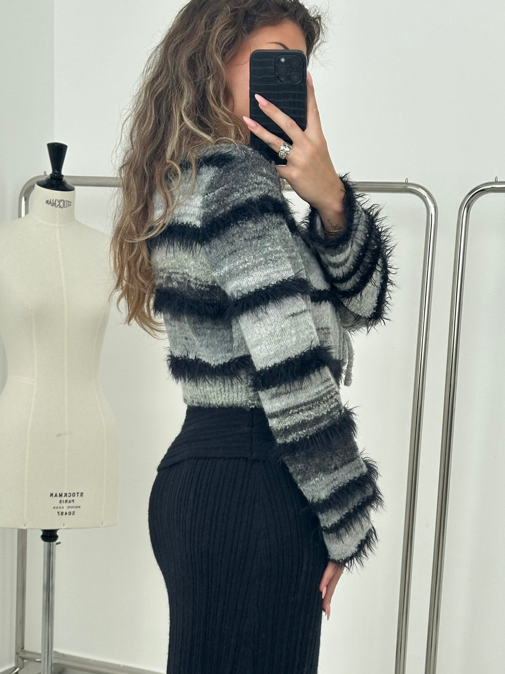 Vintage Feather Cardigan - Saint Lys