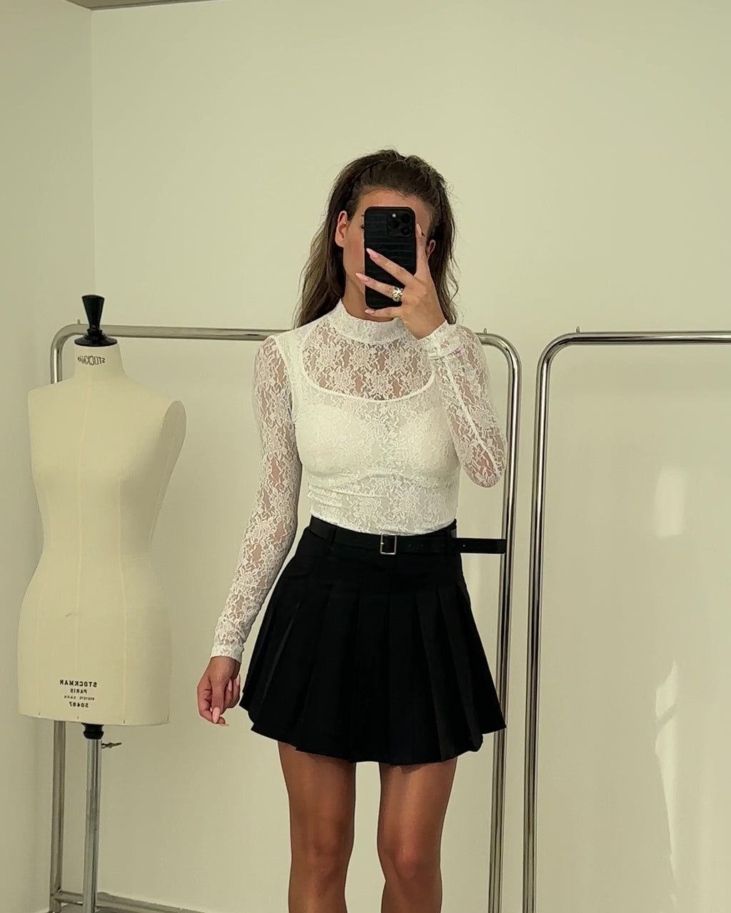 Sheer Lace Top