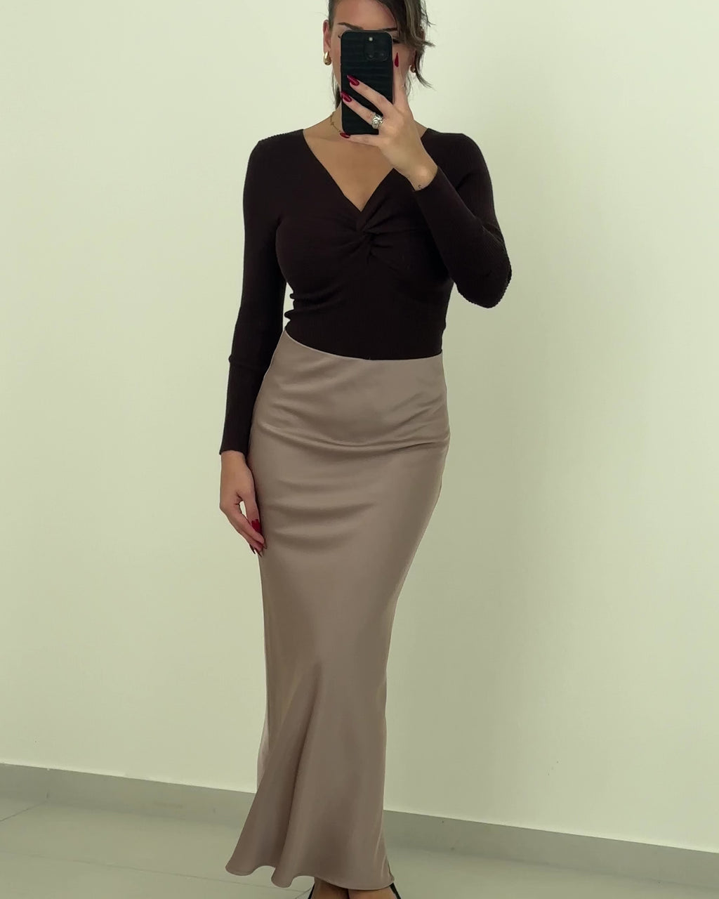Crossed Lines Top